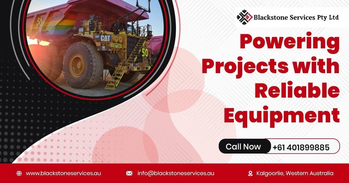 Powering Projects with Reliable Equipment